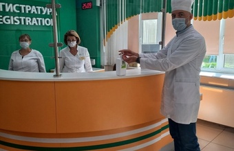 В рамках мероприятия «Забота главного врача» проверили соблюдение противоэпидемических мер