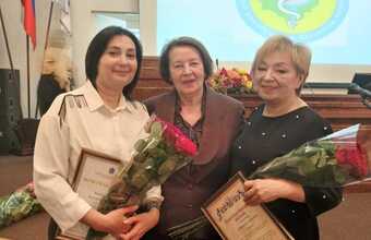 Награждение сотрудников на итоговой конференции Самарской региональной общественной организации медицинских сестер
